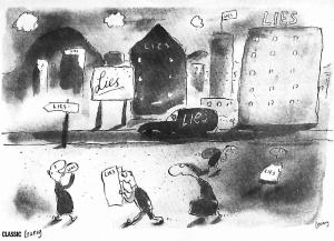 Cartoonist.Michael Leunig