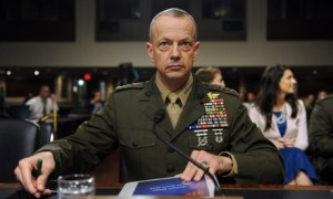 General John Allen retires