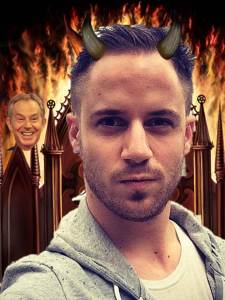 Julien Blanc: Confirmed pick up artist and spawn of Satan loitering around the gates of hell. 