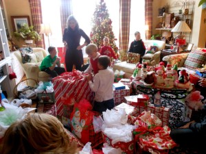 Comforting to know these kids didn't get spoilt at Christmas. 