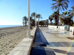 Sea in Malaga